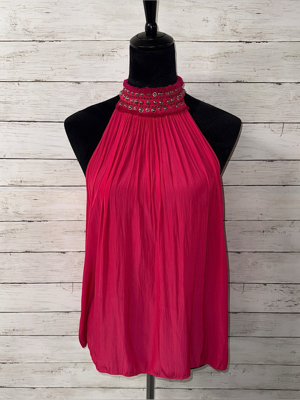 Ramy Brook High Neck Tank Top
